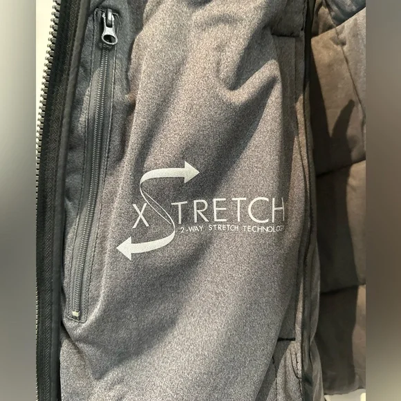 NWOT - Men’s Nuage Jet Black Hooded Puffer Jacket - Size Large - Picture 6 of 8